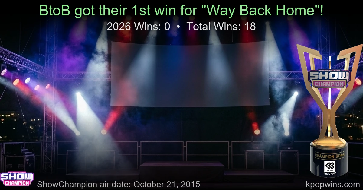 BtoB - Way Back Home